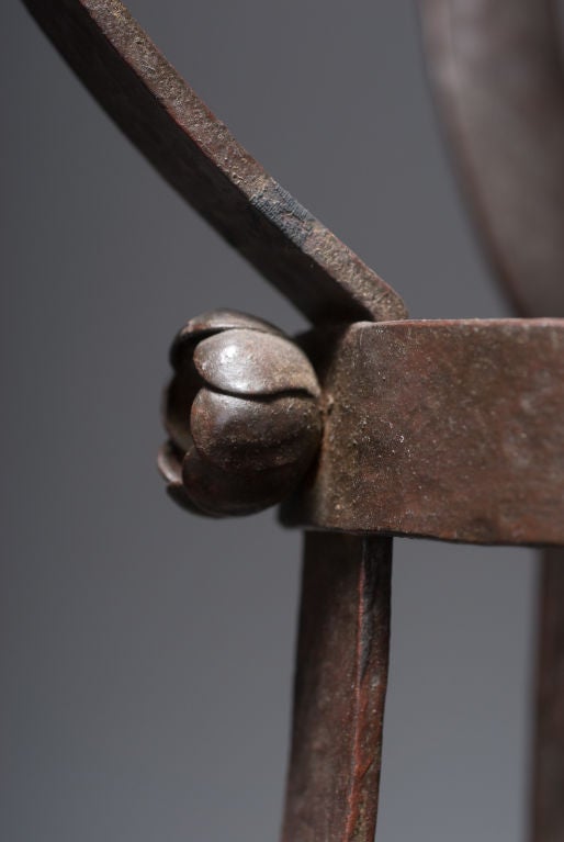 WROUGHT IRON CHANDELIER FROM THE ESTATE OF JOSÉ THENEE 3