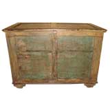 Large Antique Painted Trunk