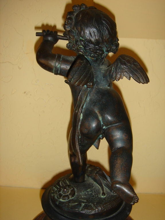 Pair of Putti/Cupid Statues 2