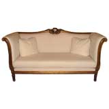 Large Louis XVI Giltwood Sofa