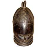 Antique Wooden African Tribal Helmet/Mask