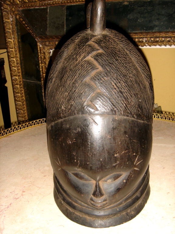 Wooden African Tribal Helmet/Mask 3