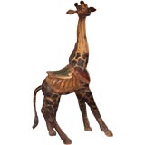 Giraffe Carousel Statue