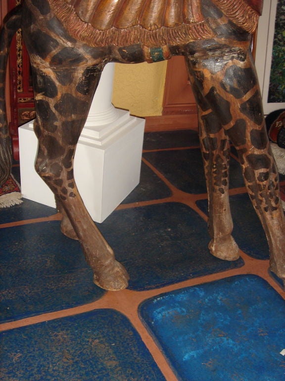 Giraffe Carousel Statue 1