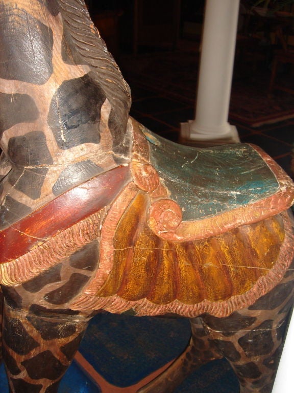 Giraffe Carousel Statue 2