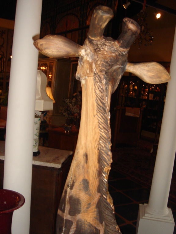 Giraffe Carousel Statue 3