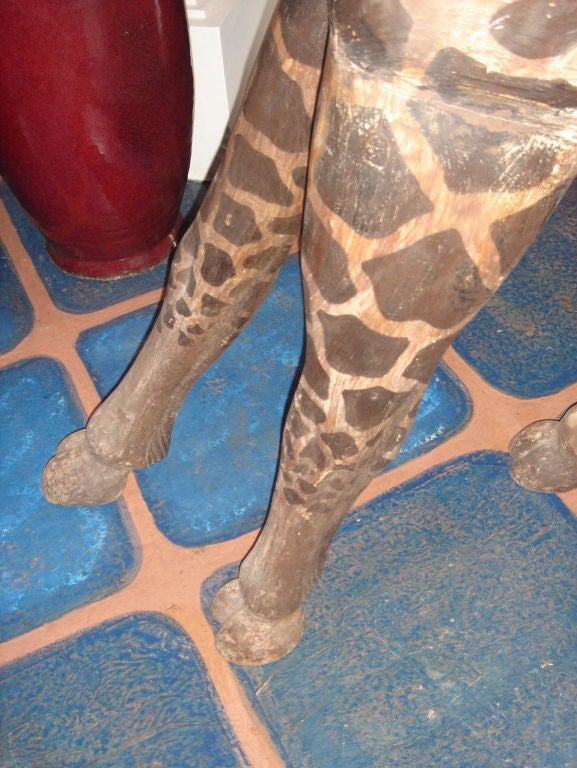 Giraffe Carousel Statue 4
