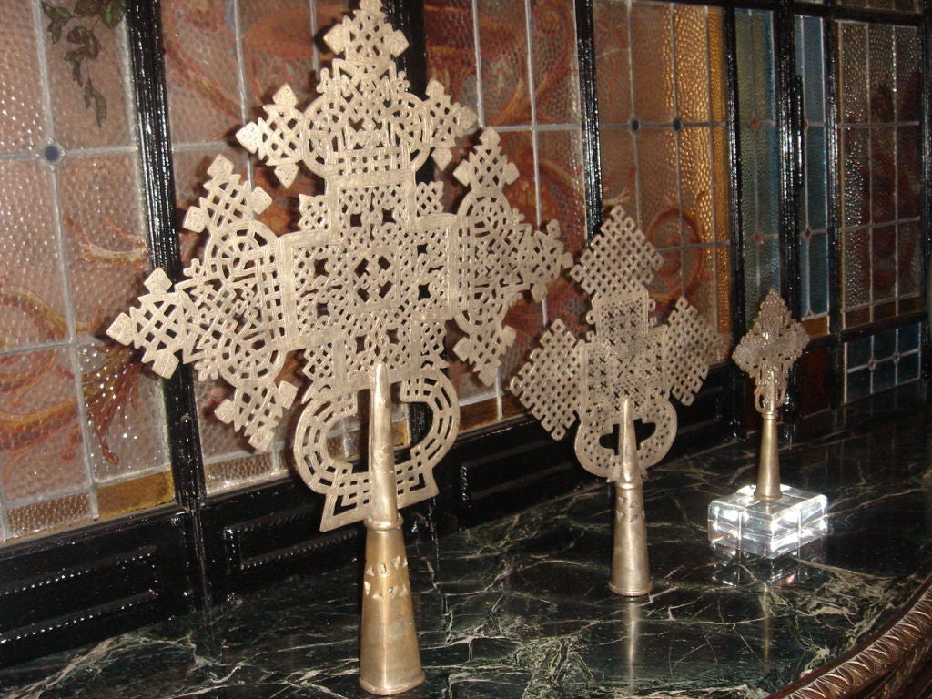 Ethiopian Set of 3 Coptic Crosses