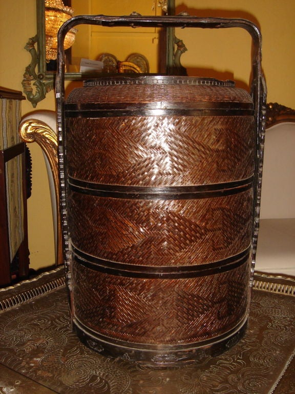 BAMBOO WEDDING BASKET