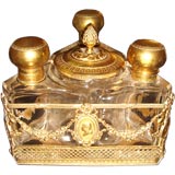 Antique French Perfume Dresser Set