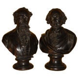 Pair of Library Statues
