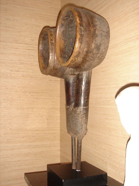 African Bellows on stand (sculptural piece)