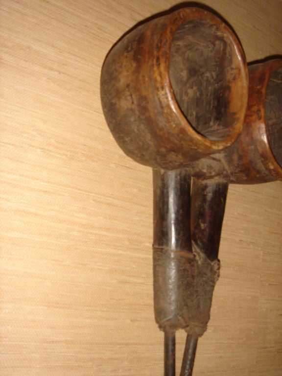 Wood African Bellows