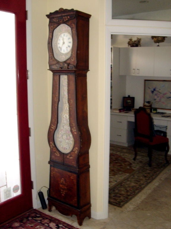 19th Century Wedding Clock by Chauvin Morille
