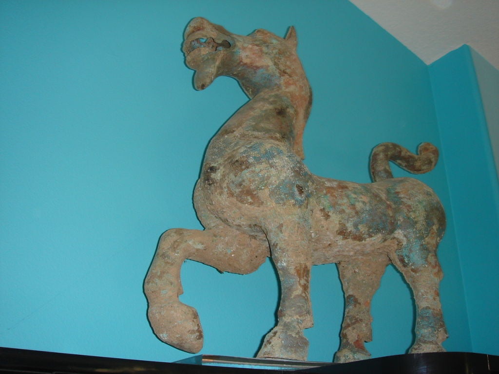 Chinese BRONZE PRANCING HORSE