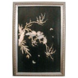 Antique PAIR of IVORY BIRD PICTURES