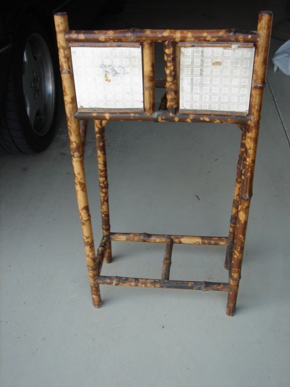 20th Century Plant Stand W/ Tiles By William Morris