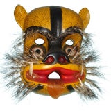 Vintage Mexican "Jaguar" Mask