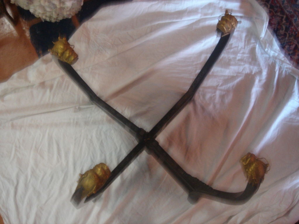 Unusual Dragon Heads Coffee Table