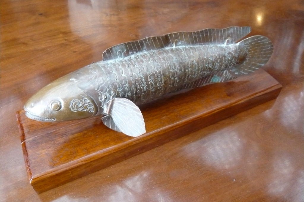 Copper Articulated Fish