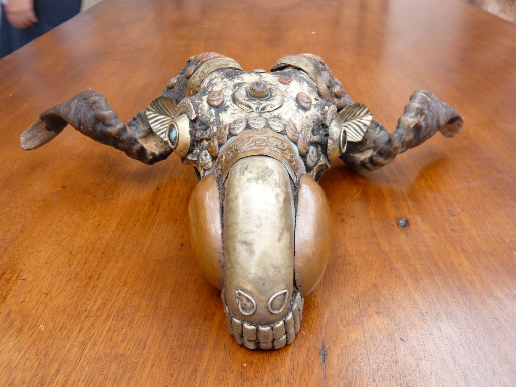 Silver Nepalese Shamanic Ram