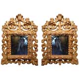 Antique PAIR or Spanish Colonial Mirrors