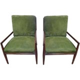 Pair of TERENCE ROBSJOHN-GIBBINGS lounge chairs