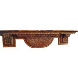 17th c. Spanish colonial Altar Shelf