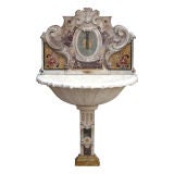 Italian Baroque 18th c. Wall Fountain