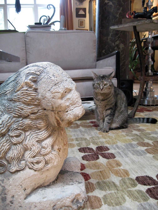 18th Century and Earlier Romanesque Lion Coffee Table
