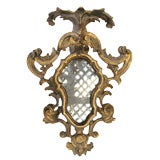 Baroque "mecca-gilt" Italian Mirror