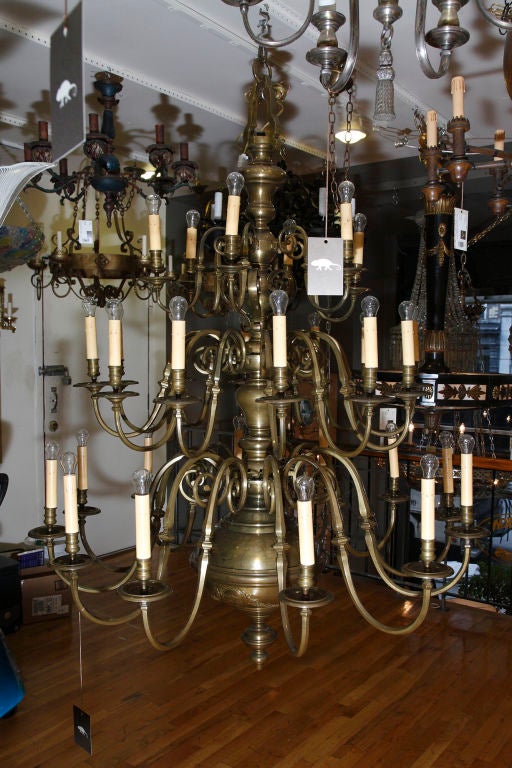 3 tier Georgian Style Chandelier