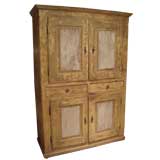 Painted Italian buffet deux corps