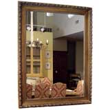 Italian worn gilt 19th c. mirror