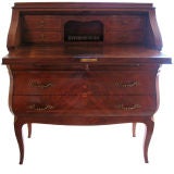 Louis XV style slant top desk