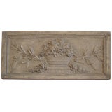 French provincial plaster relief