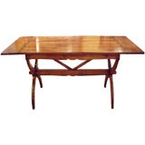 Late 19th century Northern European drop-leaf table.