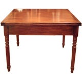 French Provincial fold-over farm table