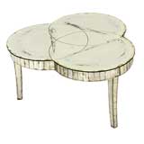 Vintage mirrored table
