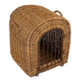 French woven Dog Basket
