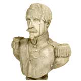 Napoleon III Plaster bust