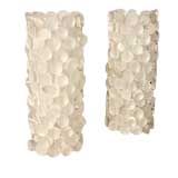 Pair of lucite table or floor lamps