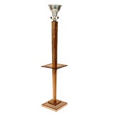 AMAZING Rose Gold floor lamp with perfect place for your martini