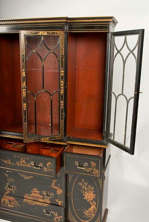 Chinoiserie Cabinet / Butler Desk