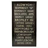 London Bus Destination Scroll