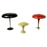 Italian Mid Century Mushroom Lights