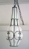 Italian Murano Hand Blown Glass Pendant