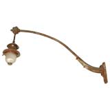 c.1910-1920 French Copper 
Steel Hanging Lantern