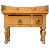 Dynamite Original American Maple Butcher Block with Drawers, circa 1920 9