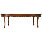 c.1940 French Louis XV Style Cherry Dining Table